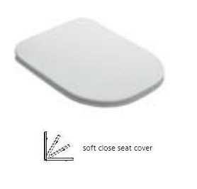 Крышка-сиденье Kerasan Tribeca 519101 с микролифтом, петли хром