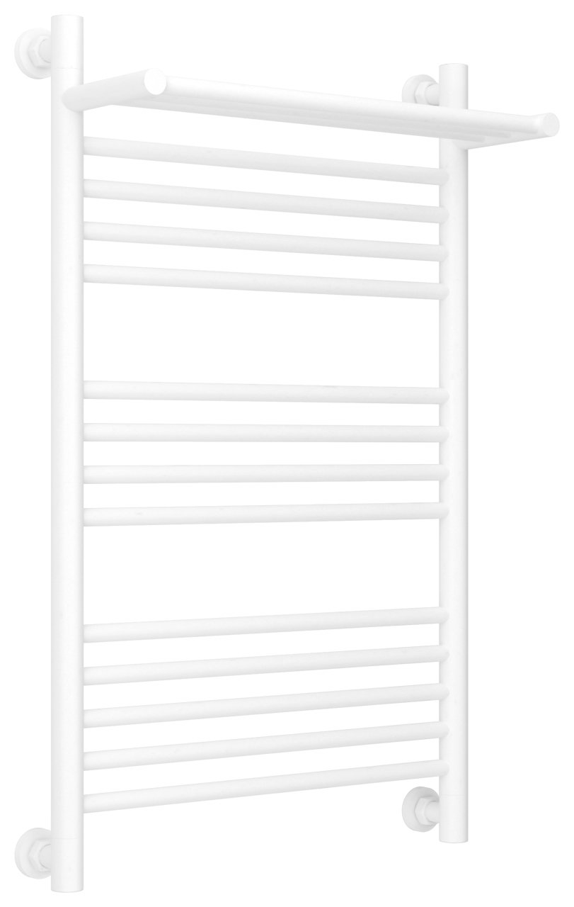 Полотенцесушитель водяной Сунержа Богема с полкой+ 80х50 белый матовый