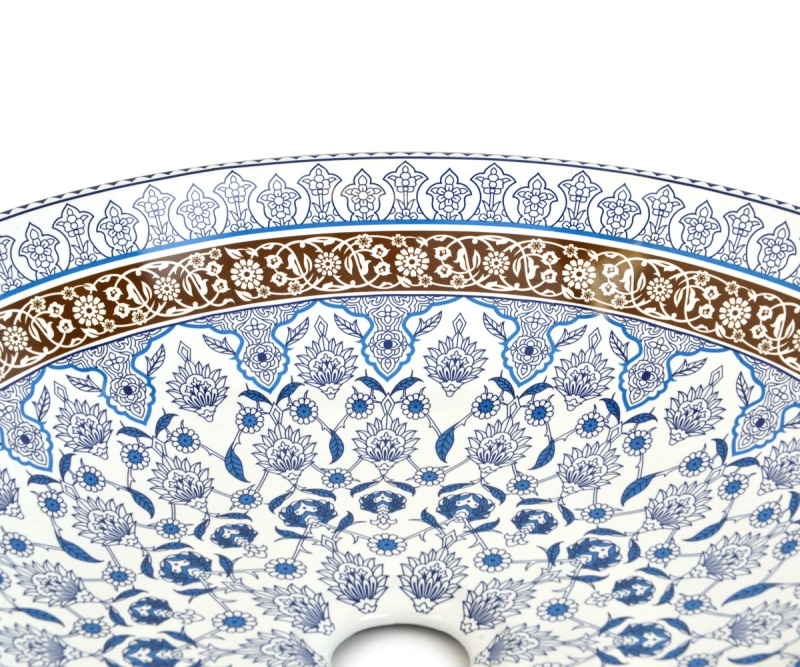 Раковина чаша Bronze de Luxe Марракеш 1008, синий