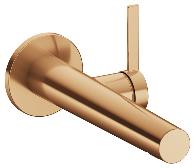 Смеситель для раковины (вылет 20см) Keuco IXMO 59516031101 бронза шлифованная