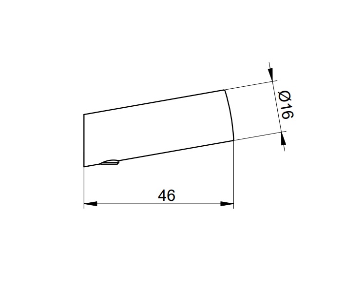 Крючок Keuco Reva 12814010000 хром