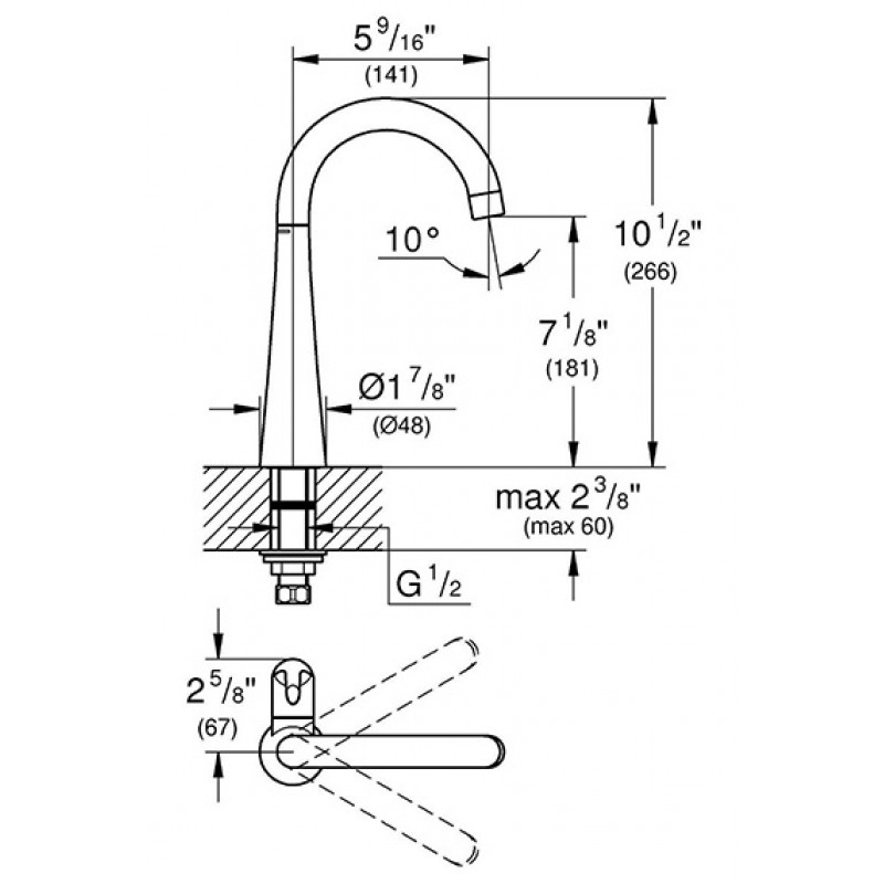 Смеситель для кухни Grohe Zedra 30026000 хром