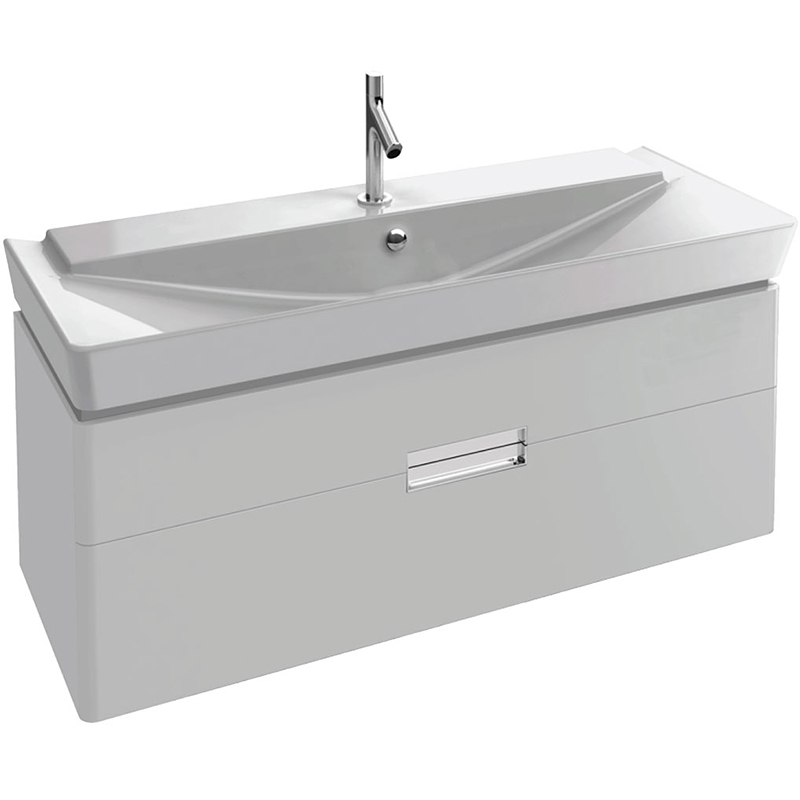 Тумба для комплекта Jacob Delafon Reve 120 белая, 2 ящика