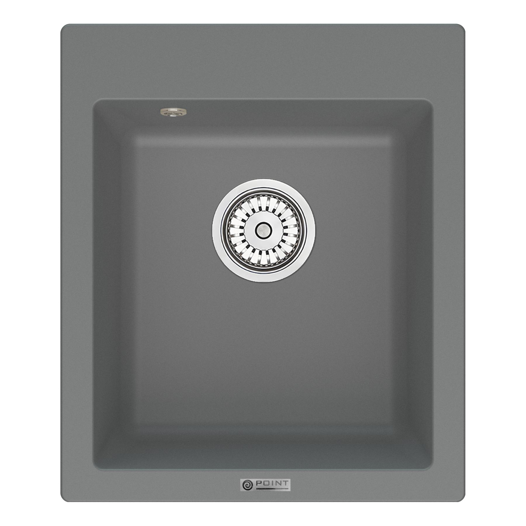 Мойка кухонная Point Динара 42 PN3004AL, серый