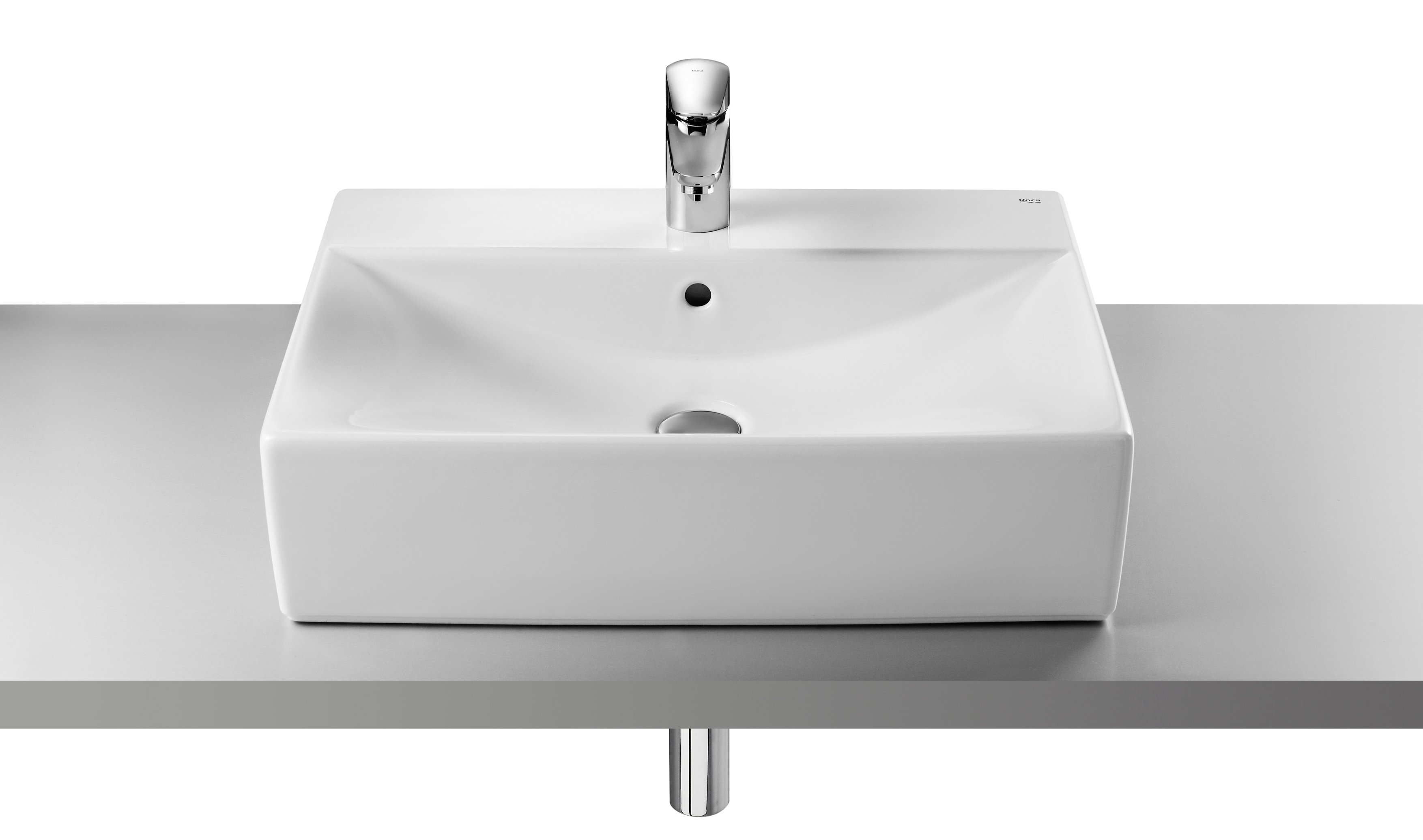 Раковина накладная 47см Roca Diverta 327111000 белый