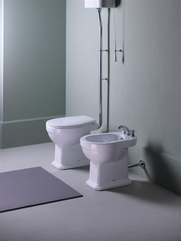 Унитаз GSI Classic 54 871011 белый глянцевый, выпуск в пол