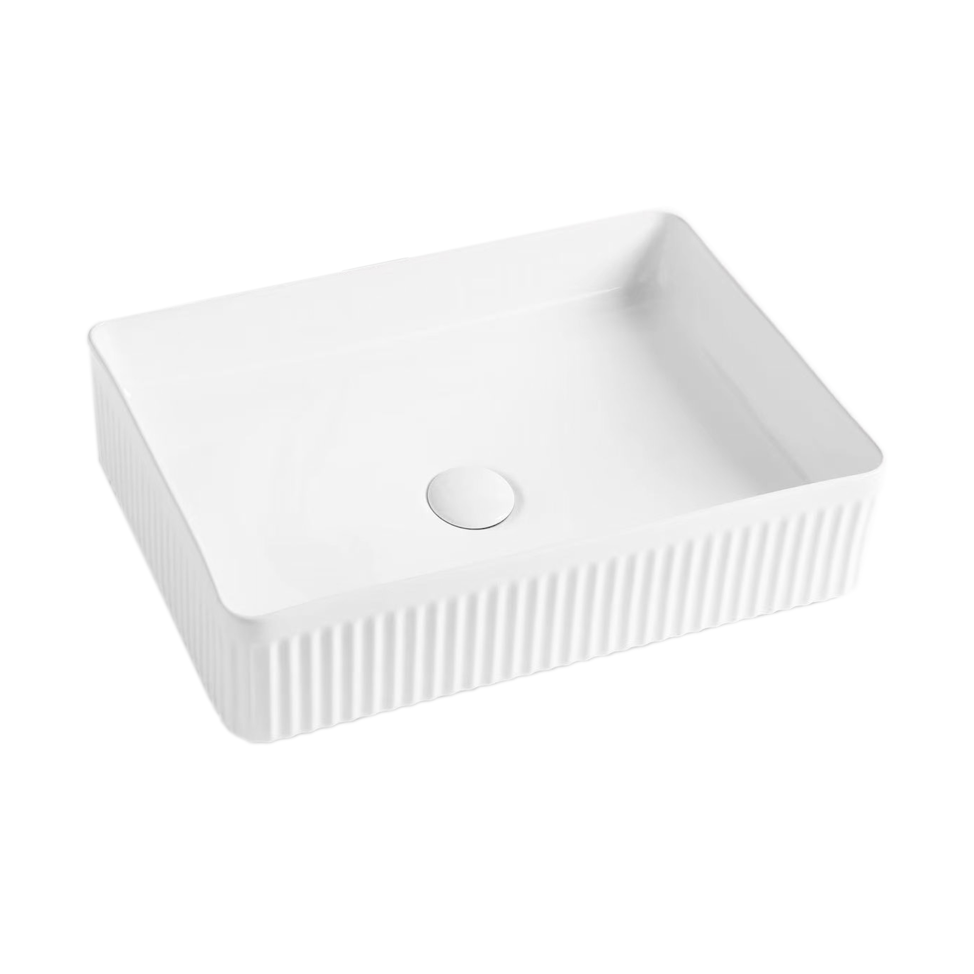 Раковина накладная 50см Point Деметра PN43122 белый