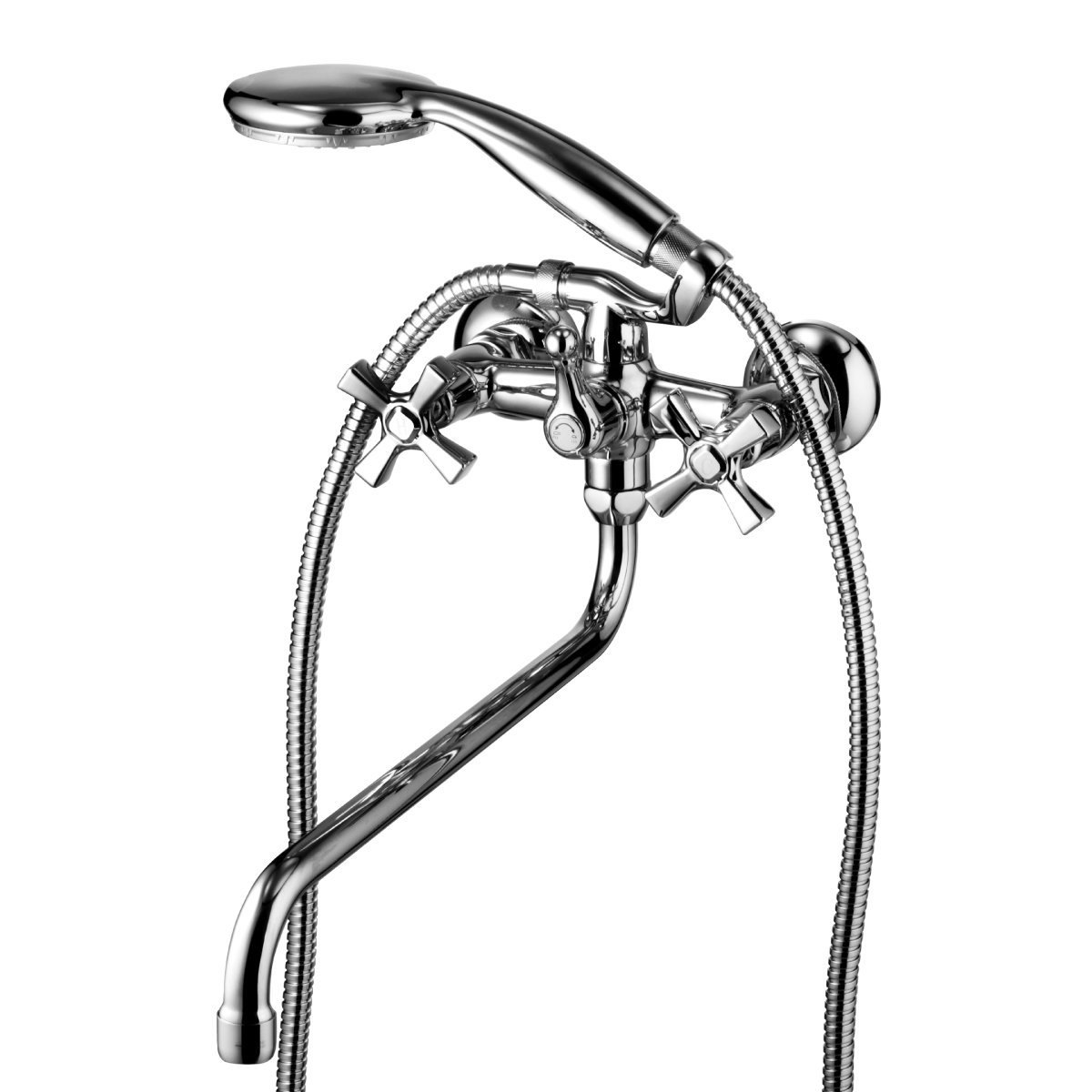 Смеситель для ванны с душем Lemark Benefit LM2551C хром