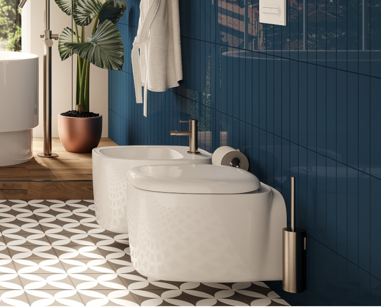 Смеситель для биде Vitra Origin A4255936 черный матовый