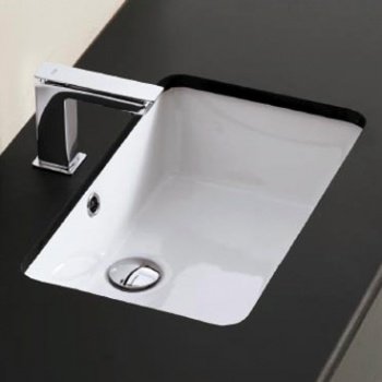 Раковина встраиваемая снизу 53см Artceram Gea GEL001 белый