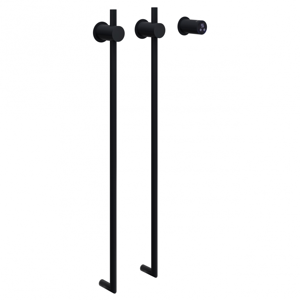 Полотенцесушитель электрический ABBER Charme AH4002MB черный матовый