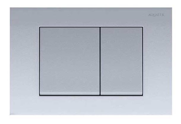 Кнопка смыва для унитазов Aquatek KDI-0000011 хром матовый