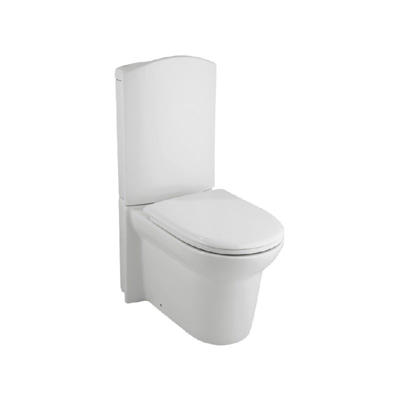 Унитаз напольный Creo Ceramique Le Mans LM1002+LM1001+LM1003 белый