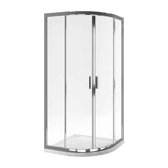 Душевой угол Excellent 201 80x80x190 профиль хром, стекло прозрачное