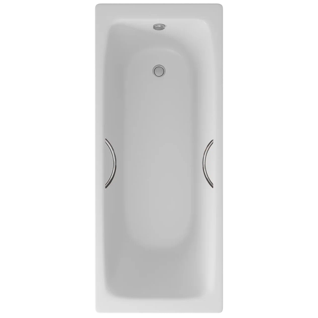 Ванна чугунная Delice Biove 1700х750, с ручками