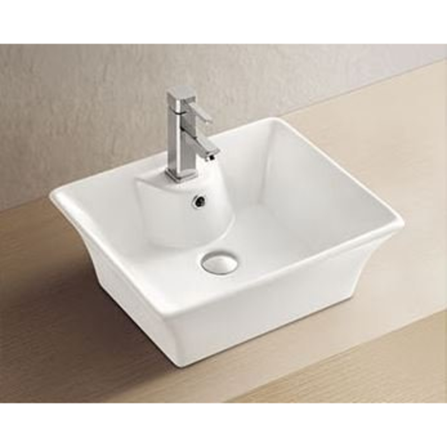 Раковина накладная 49,5см SAPHO MYSTIC 49411 белый