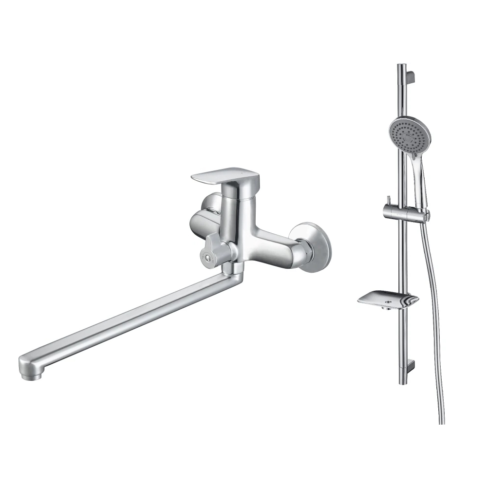 Смеситель для ванны с душем Aquatek AQ1033CR хром