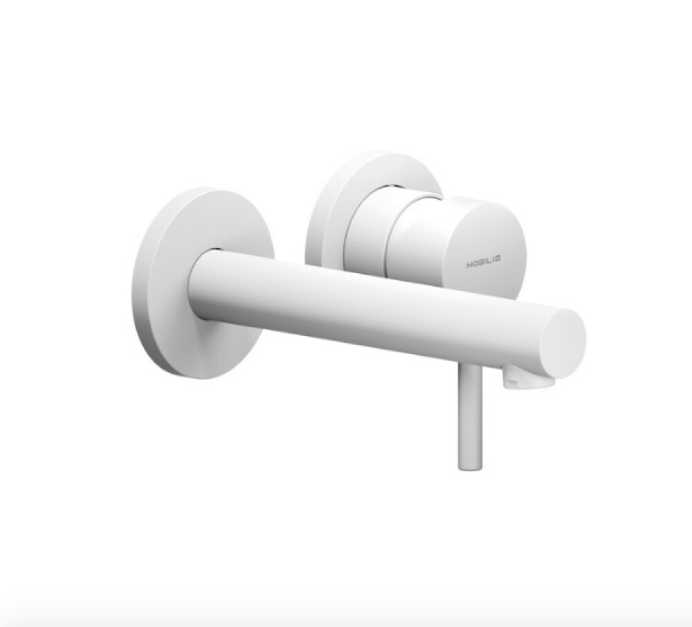 Смеситель для раковины Nobili Live LV00499WM белый матовый