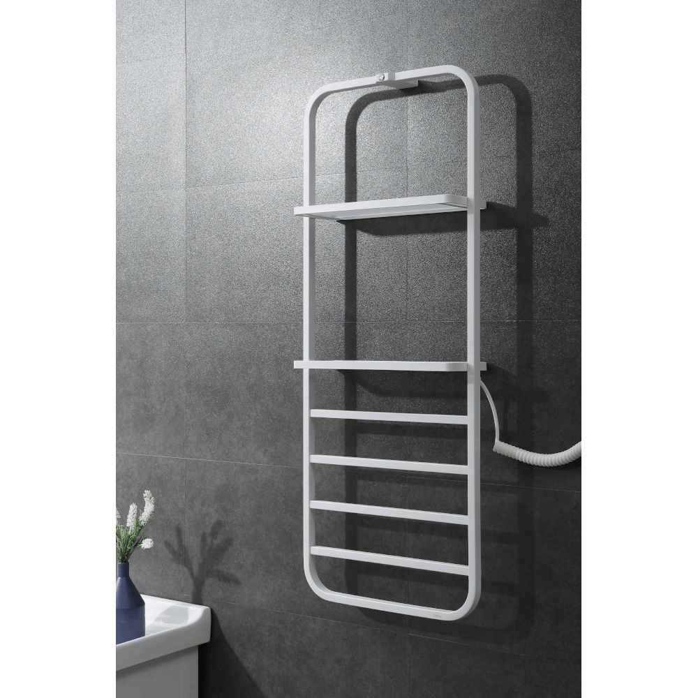 Полотенцесушитель электрический Black&White N-337W 101х40 белый матовый