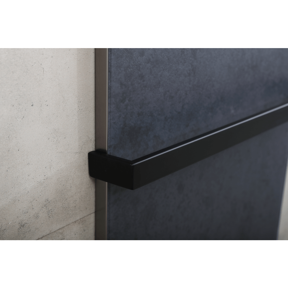 Полотенцесушитель электрический Black&White N-388GM 89.9х40 черный матовый