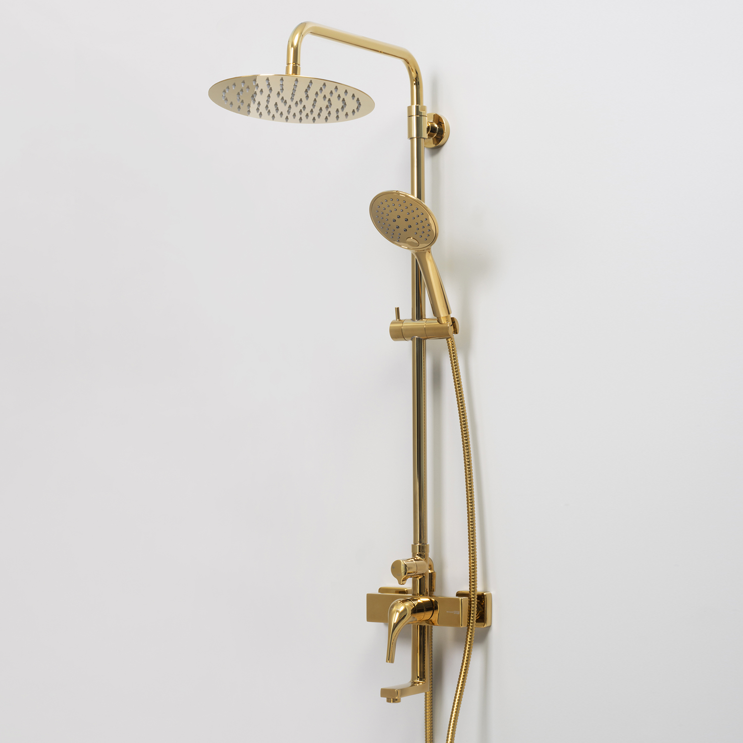 Душевая стойка WasserKRAFT A17101 золото глянцевое