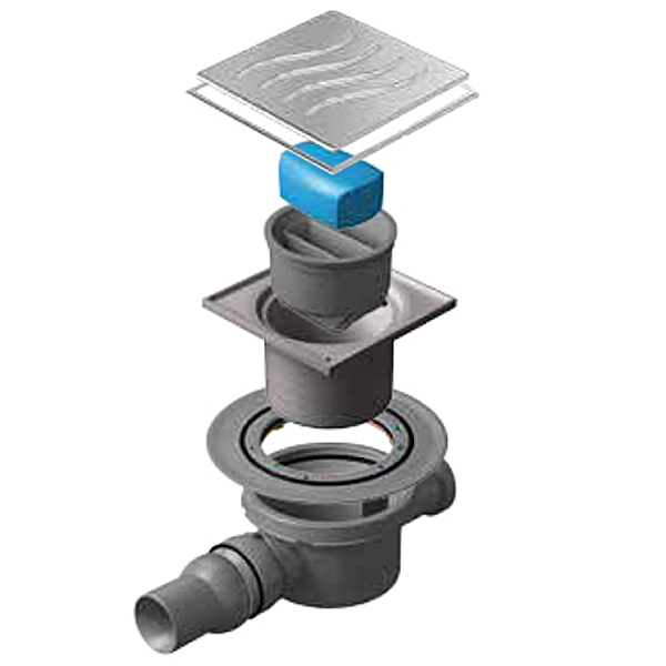 Душевой трап Pestan Confluo Standard 13000068 с решеткой