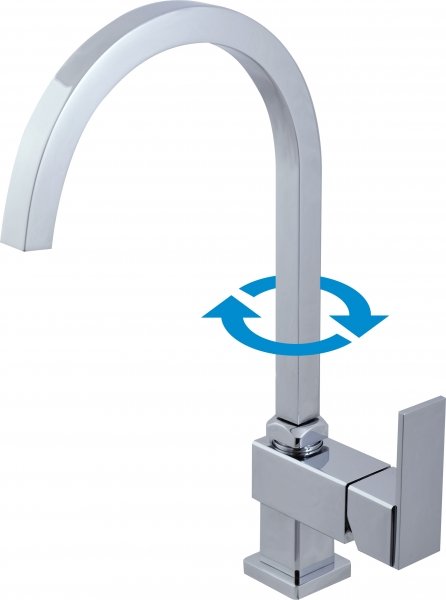 Смеситель Rav Slezak Loira LR514.5 Ручка 1 хром