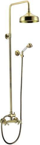 Душевая стойка Cezares RETRO-CD-02 бронза