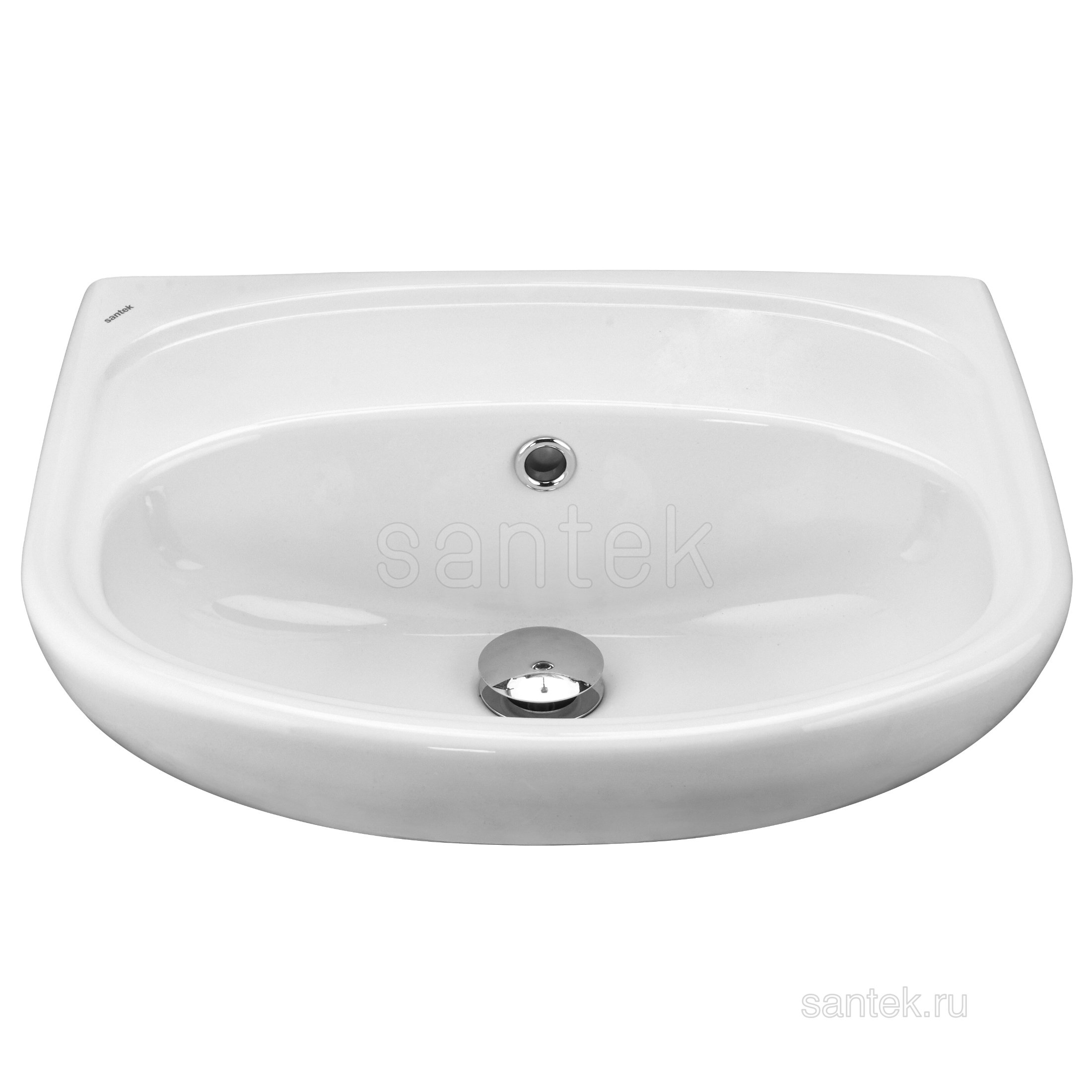 Раковина Santek Анимо 50 без отверстия под смеситель 1WH110493