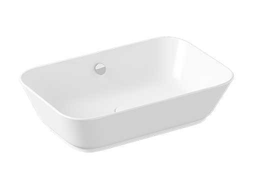 Раковина накладная 60см Vitra Geo 7425B003-0012 белый