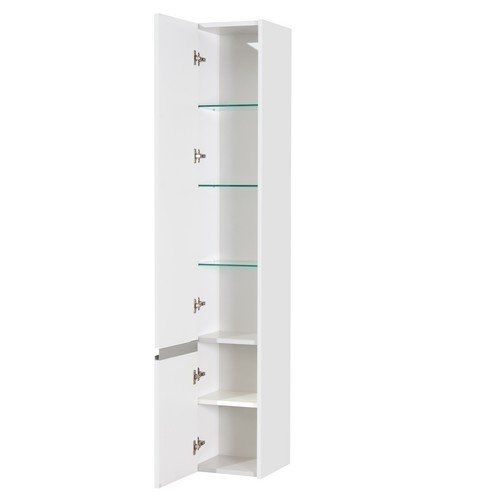 Шкаф-пенал Акватон Капри 30 подвесной 1A230503KP01L L Белый