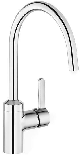 Смеситель для кухни Kludi Bingo Star 428039678 нержавеющая сталь