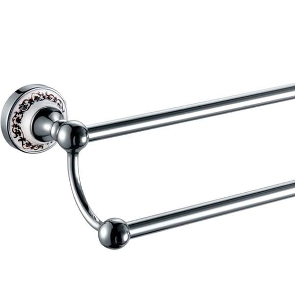 Держатель для полотенец Fixsen Bogema FX-78502 Хром Белый