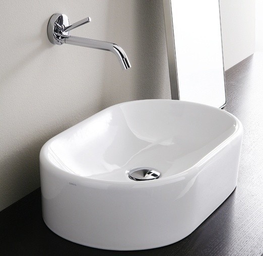 Раковина накладная Simas Flow FL 13 Белая