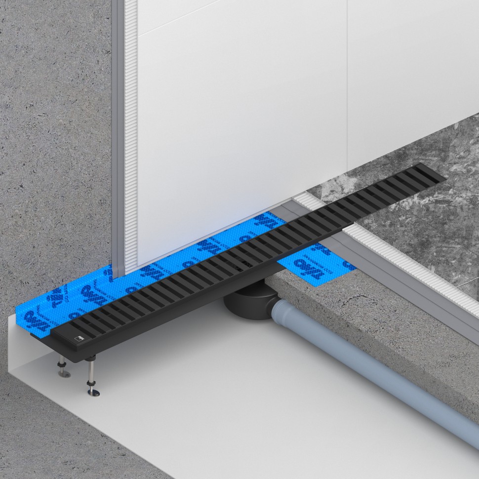 Душевой лоток TIMO Drain System DS230106/03, черный