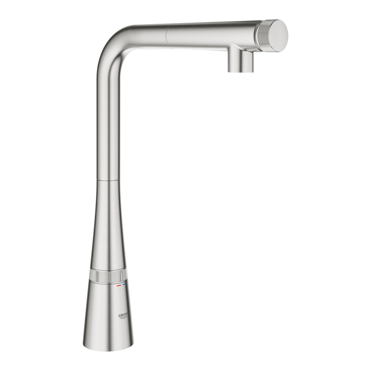 Смеситель для кухни Grohe Zedra 31593DC2 красный/темно-серый