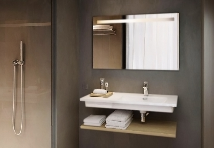 Раковина Jacob Delafon Vox 100 EXAD112-00 Белая