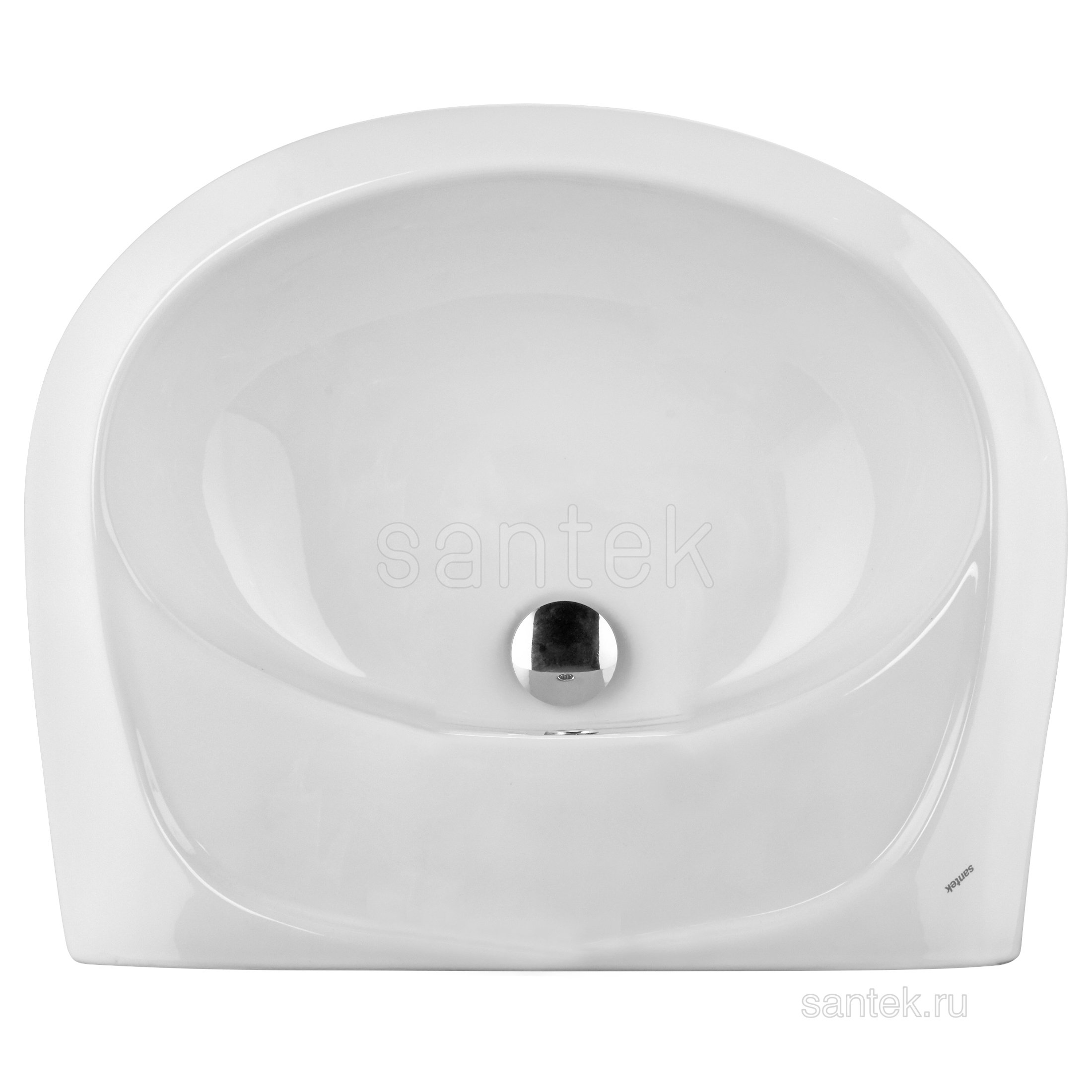 Раковина Santek Бриз 40 без отверстия под смеситель 1WH110439