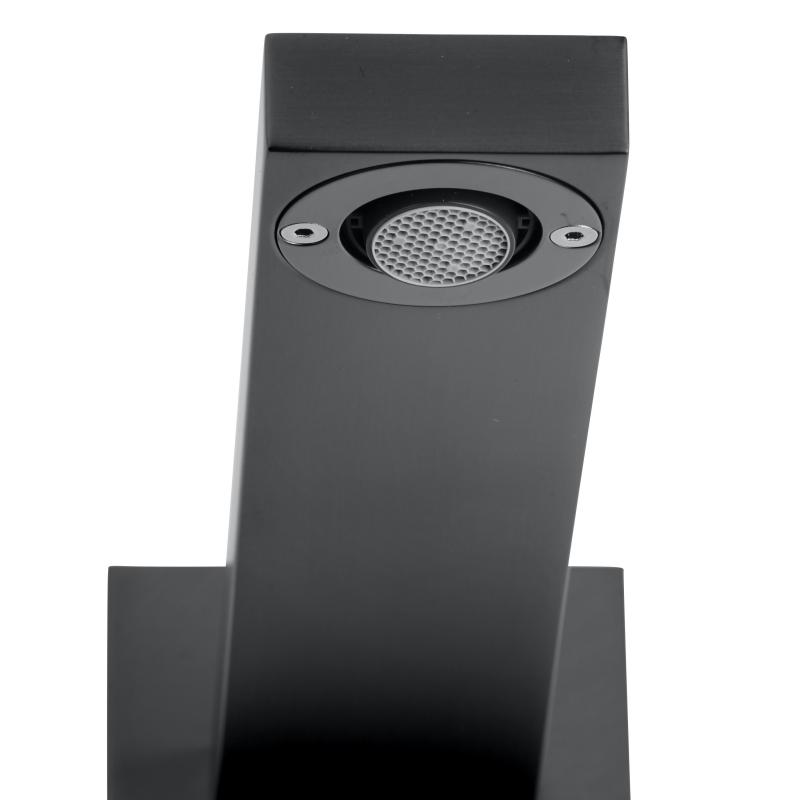 Смеситель для раковины (излив 219мм) Keuco Edition 11 51116130200 хром черный шлифованный