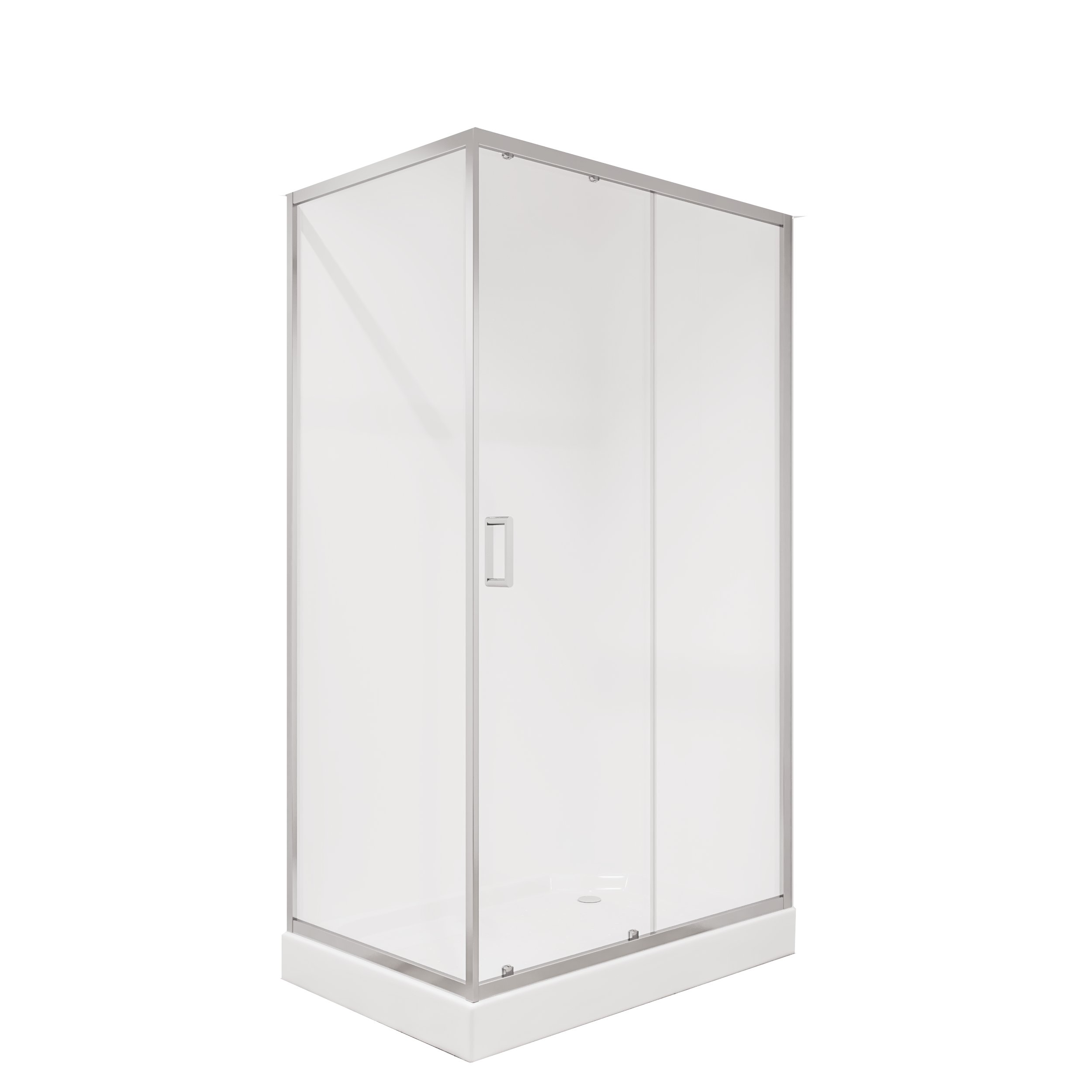 Душевой угол Niagara NG- 6612-08 120x80x190 профиль хром, стекло прозрачное