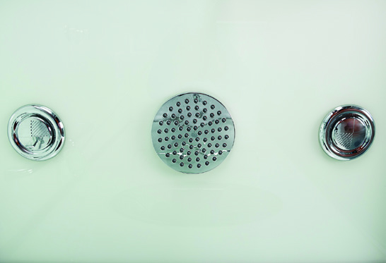 Душевая кабина Esbano ESKB118CKR 110x85x210см, профиль хром матовый, стекло рифленое