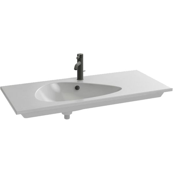 Раковина Jacob Delafon Nouvelle Vague 101 EXAQ112-Z Белая глянцевая