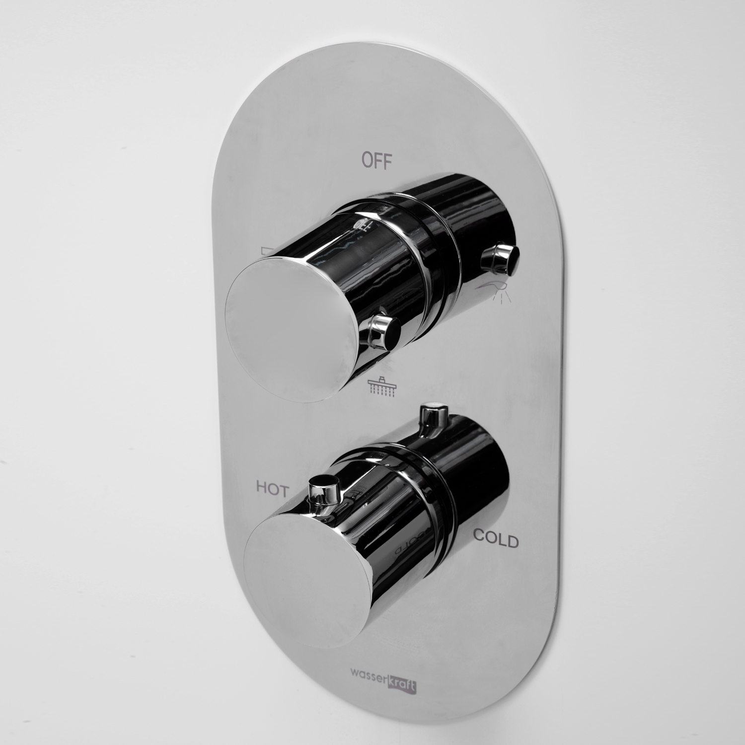 Термостат для душа WasserKraft Berkel 4844 Thermo хром