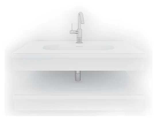 Раковина накладная 57,1см MonteBianco Loreto Sesto 13217 белый матовый