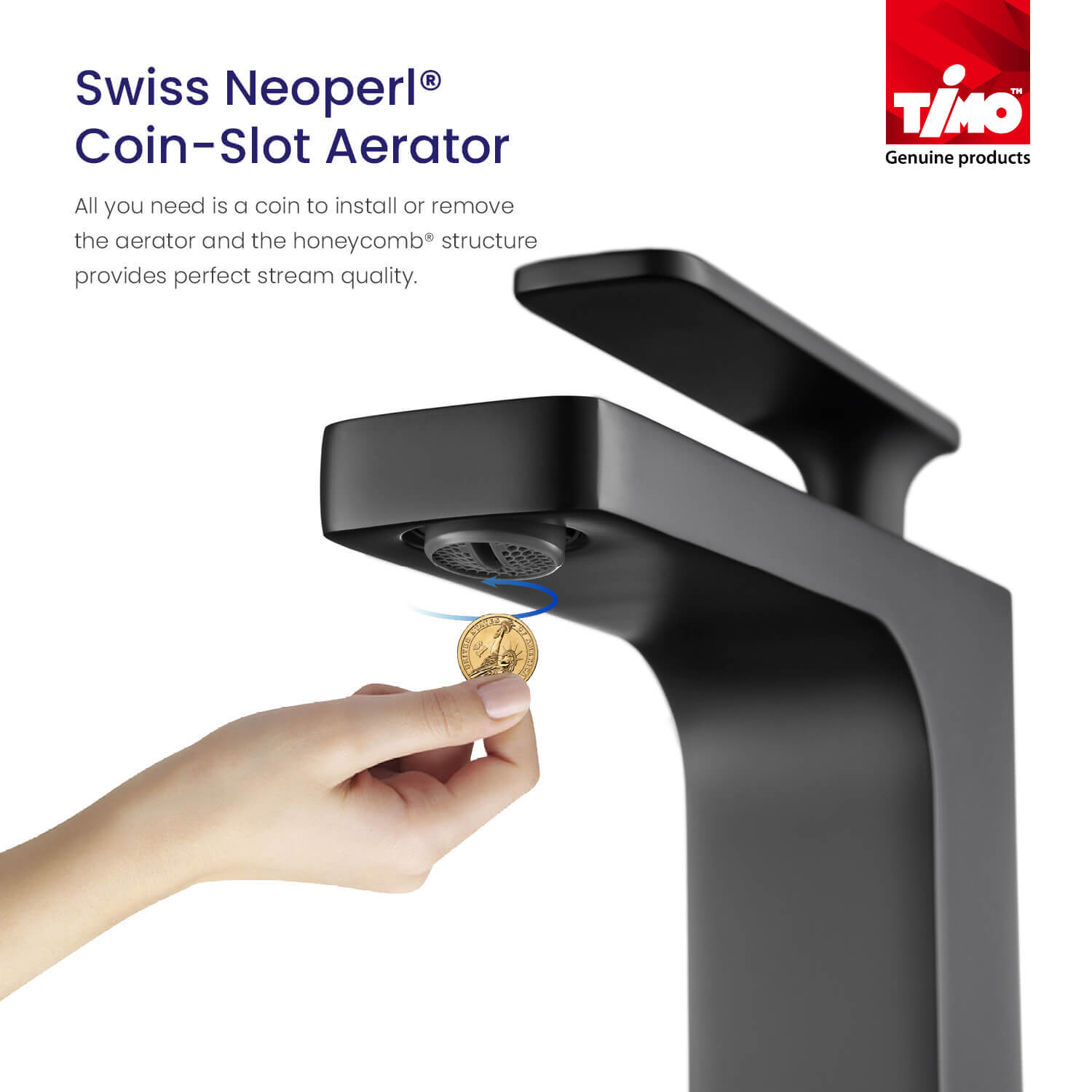 Смеситель для раковины Timo Torne 4360/03G черный матовый