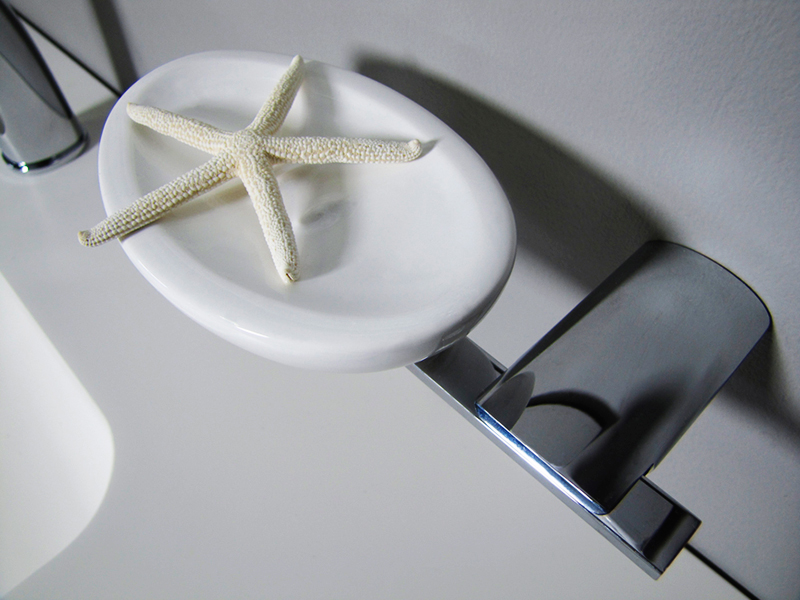 Мыльница Webert Aria AI500101 настенная Хром