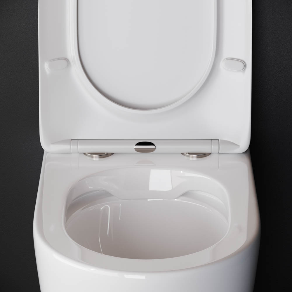 Унитаз приставной Ceramica Nova Highlight CN1812 белый