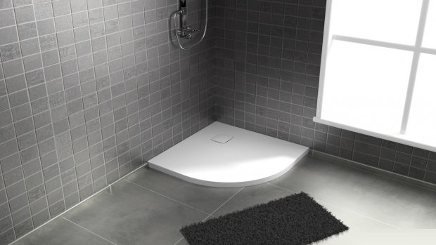 Акриловый поддон для душа Riho Basel 451 DC98 100x100x5 Белый без противоскользящего покрытия