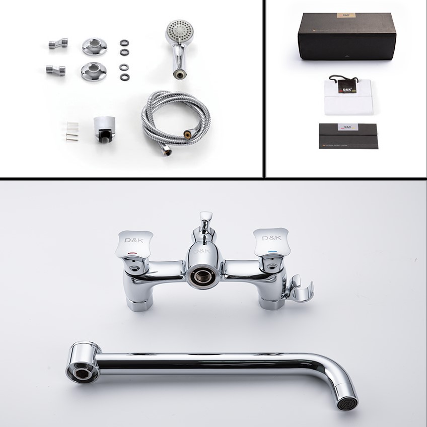 Смеситель для ванны D&K Hessen DA1383301, хром