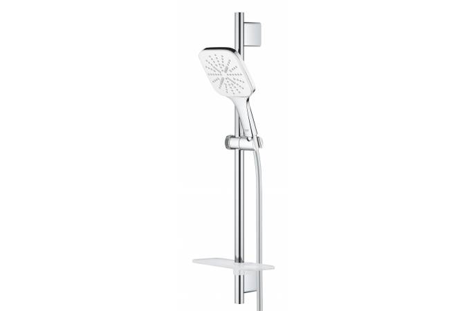 Душевой гарнитур Grohe Rainshower SmartActive 130 26584LS0 хром/белый